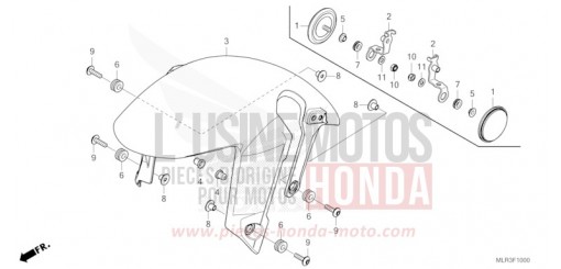 AILE AVANT CBR500RACT de 2026